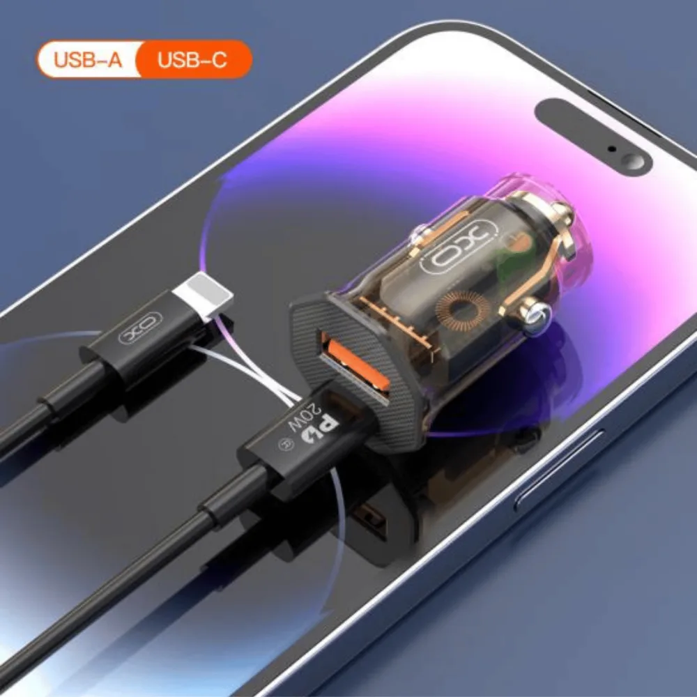 XO CC50 Araç Şarj Cihazı PD 30W / QC 24W